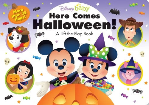 Here Comes Halloween! (Disney Baby: A Lift-the-Flap Book)