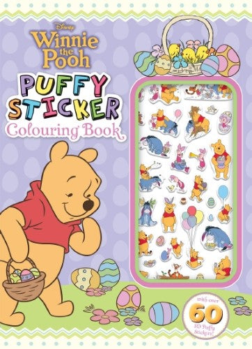 Winnie the Pooh: Easter Puffy Sticker Colouring Book (Disney)