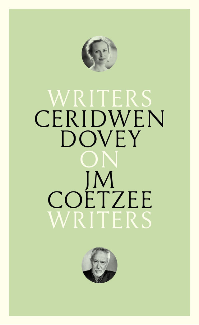 Trade paperback "On JM Coetzee: Writers on Writers" by Ceridwen Dovey, exploring Coetzee's literary legacy and personal connections.