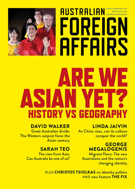 Cover of "Are We Asian Yet?: History Vs Geography," exploring Australia's Asian future through essays and analyses.