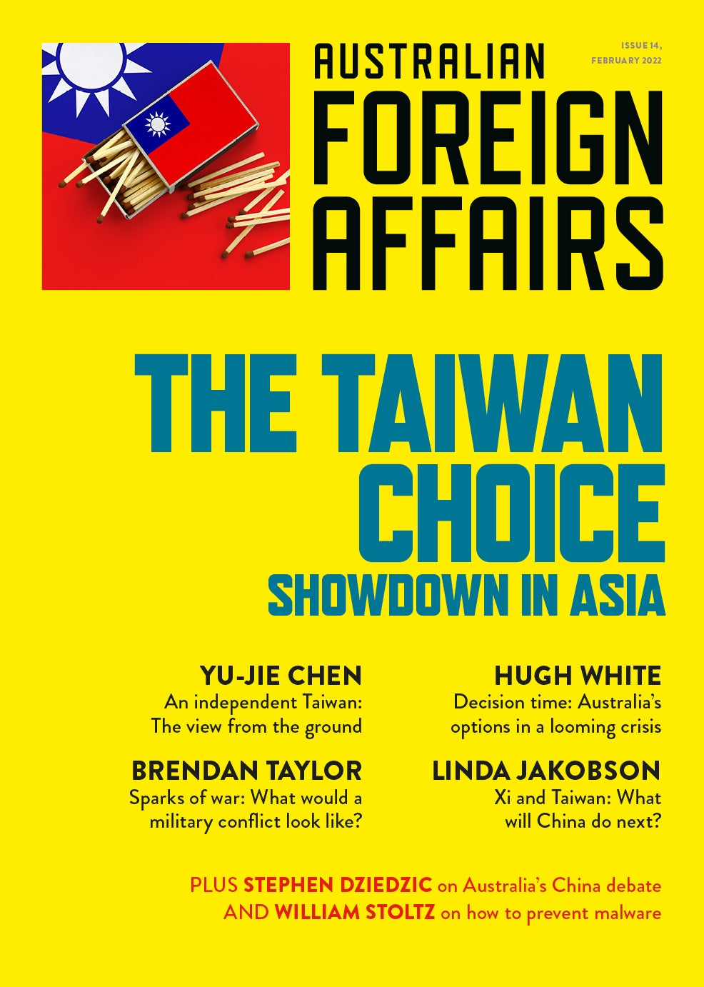 The Taiwan Choice: Our Critical Dilemma: Australian Foreign Affairs 14