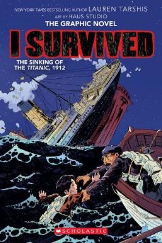 Graphic novel *I Survived the Sinking of the Titanic, 1912* features George and Phoebe's survival on the doomed ship.