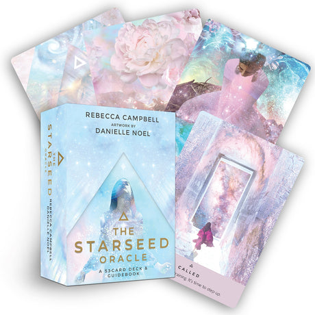 Starseed Oracle: A 53-card deck guiding Starseed Souls on their spiritual journey through cosmic connection and self-discovery.