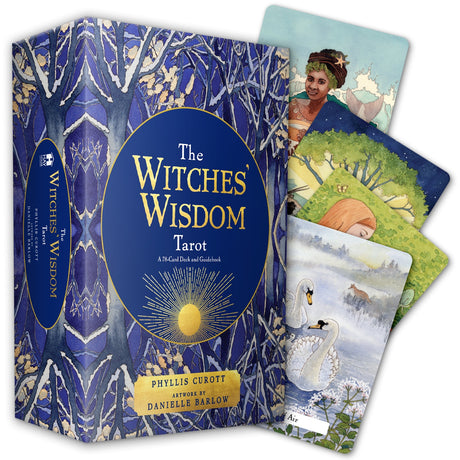 Enchanting tarot deck featuring transformative imagery, promoting self-discovery and connection to nature and magic.