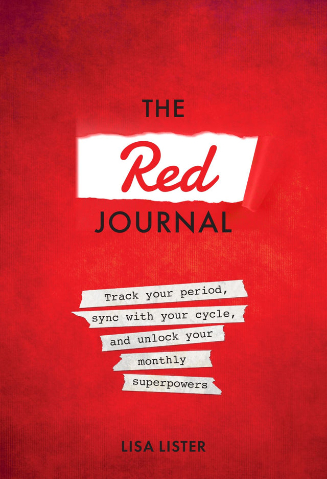 Vibrant red journal for personal growth, featuring 264 pages for reflection and motivation, perfect for daily journaling.