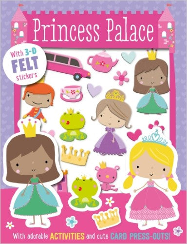 Princess Palace (With 3-D Felt Stickers)