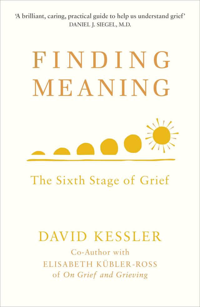 Cover of 'Finding Meaning' by David Kessler, a transformative guide exploring grief and the journey towards healing.