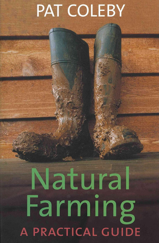 Cover of *Natural Farming: a Practical Guide*, a handbook on sustainable agriculture and healthy soil management.