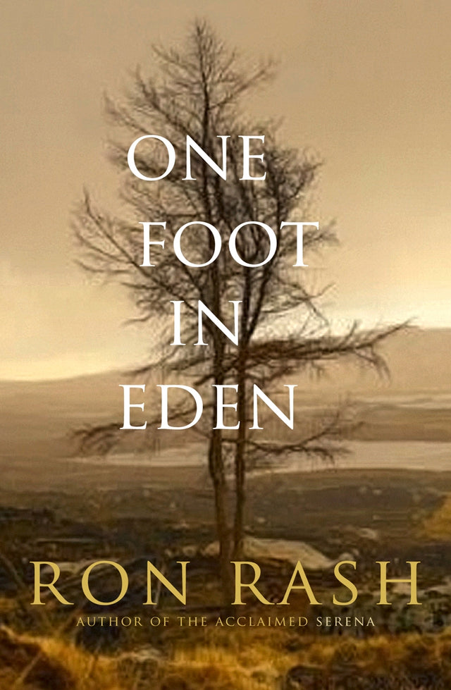 Cover of *One Foot in Eden*, a Southern gothic novel set in 1951 South Carolina, depicting themes of murder and small-town intrigue.