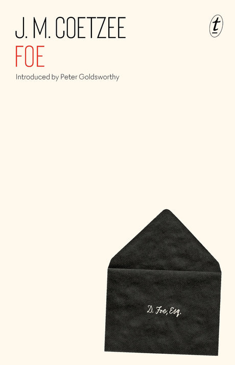 Cover of 'Foe' by J. M. Coetzee, a novel exploring survival and storytelling through Susan Barton's perspective on a deserted island.