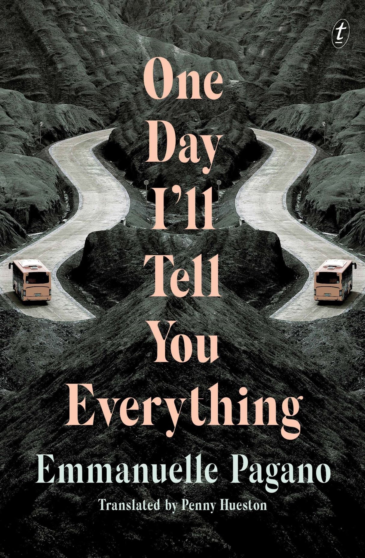 Book cover of "One Day I'll Tell You Everything," featuring compelling imagery of identity and transformation set in the Ardèche region.