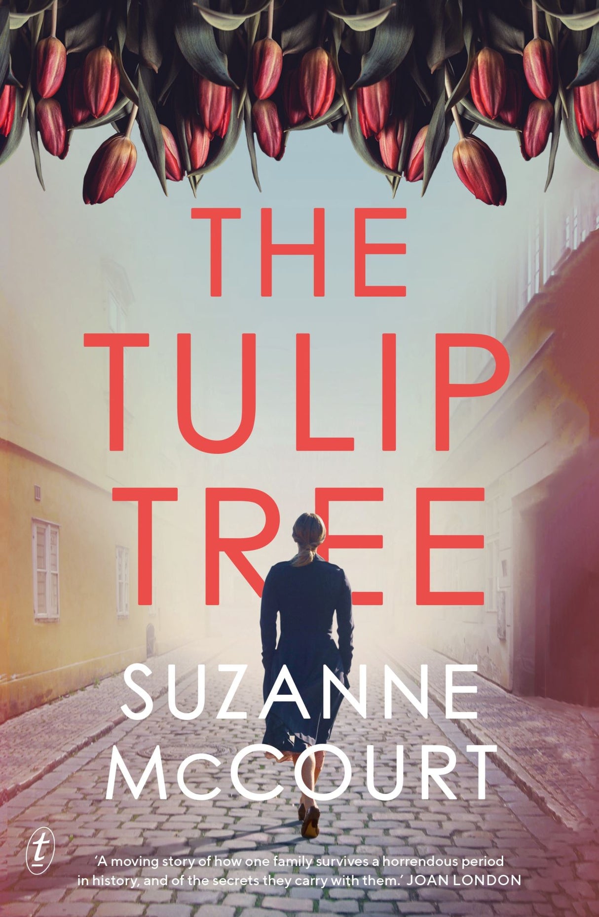 Cover of 'The Tulip Tree', a historical fiction novel about brotherly love and sacrifice set in Poland from the 1920s to 1954.