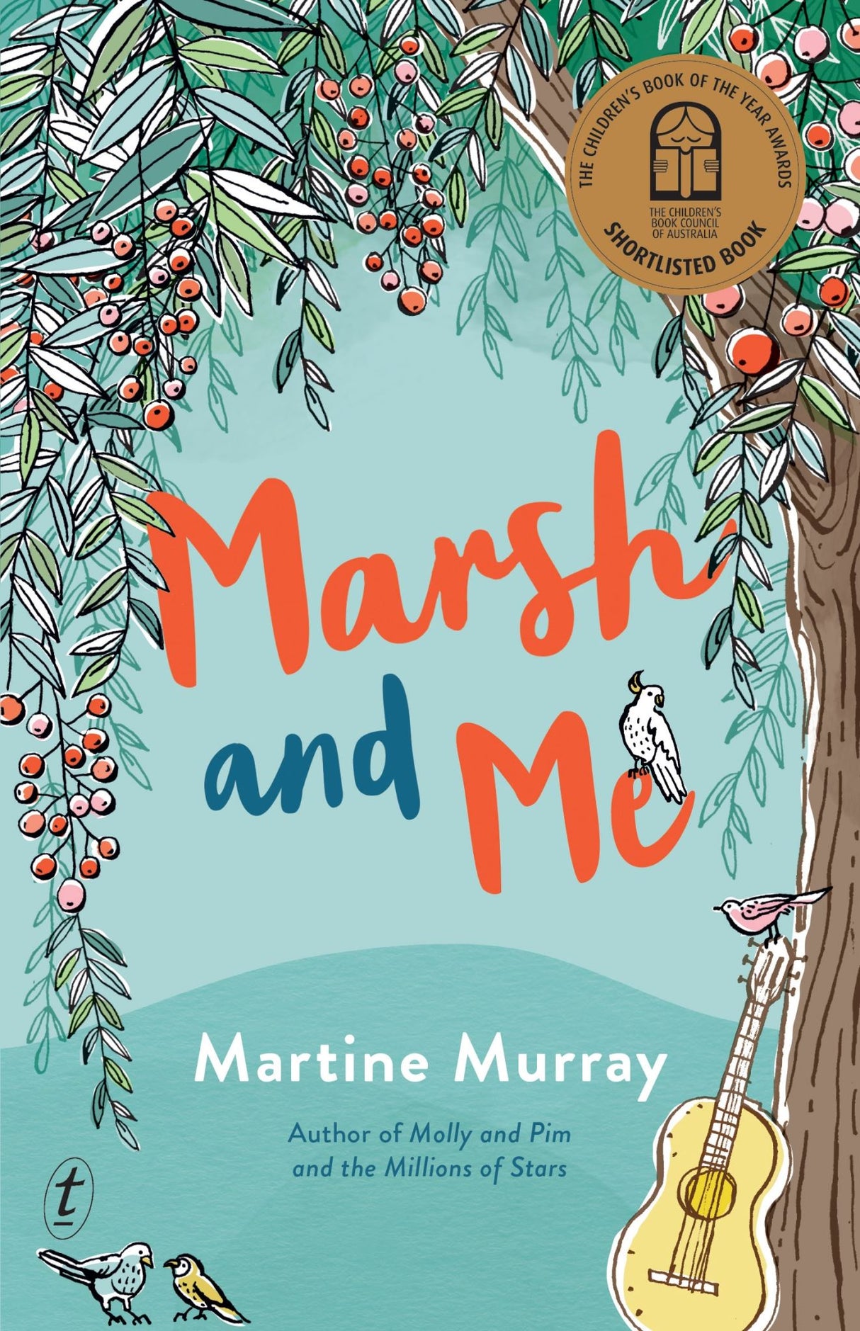 Cover of "Marsh and Me," a coming-of-age story about friendship, self-discovery, and the magic of a secret tree house.