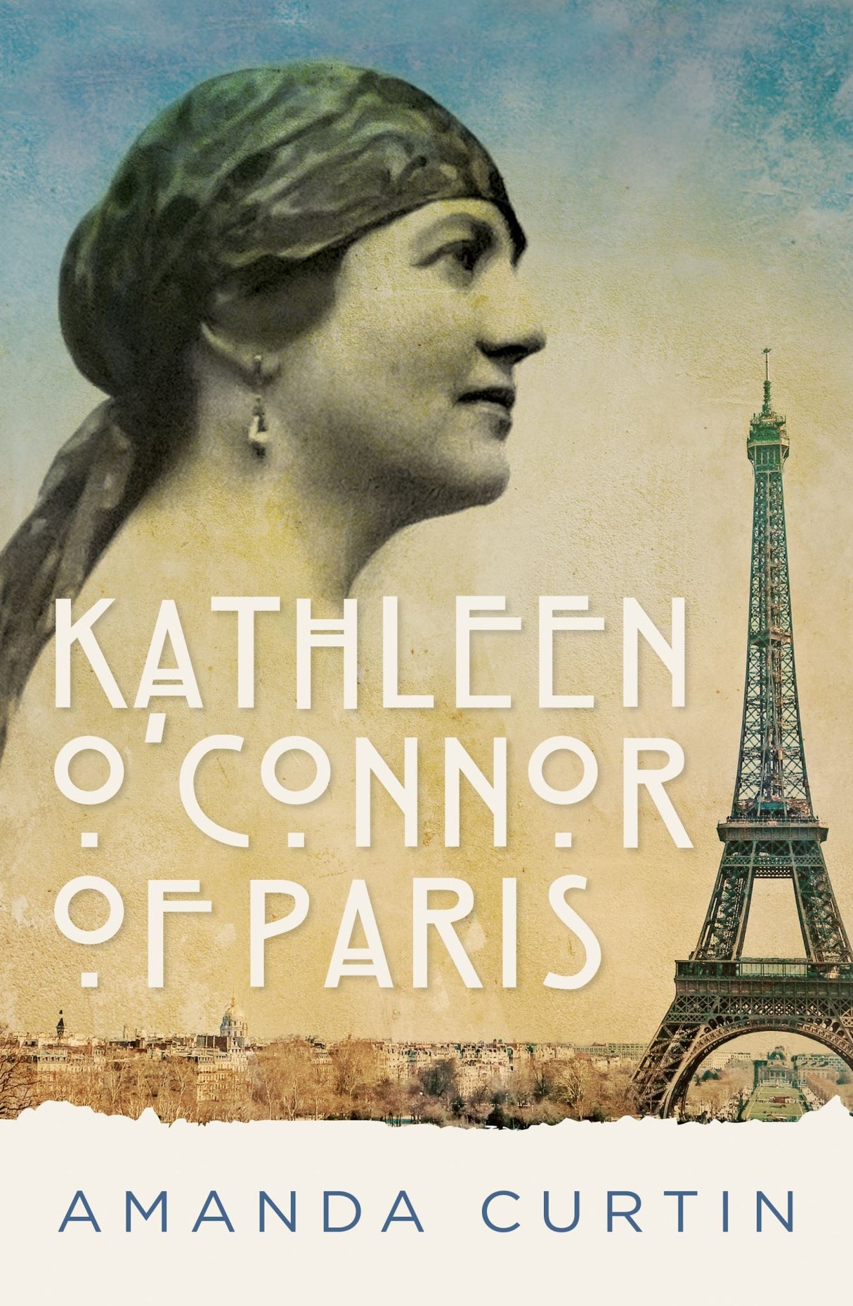 Cover of "Kathleen O'Connor of Paris," a trade paperback exploring the life and art of a trailblazing artist in early 20th-century Paris.