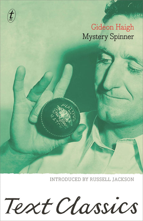 Paperback 'Mystery Spinner: Text Classics' explores the extraordinary life of cricket legend Jack Iverson with captivating insights.