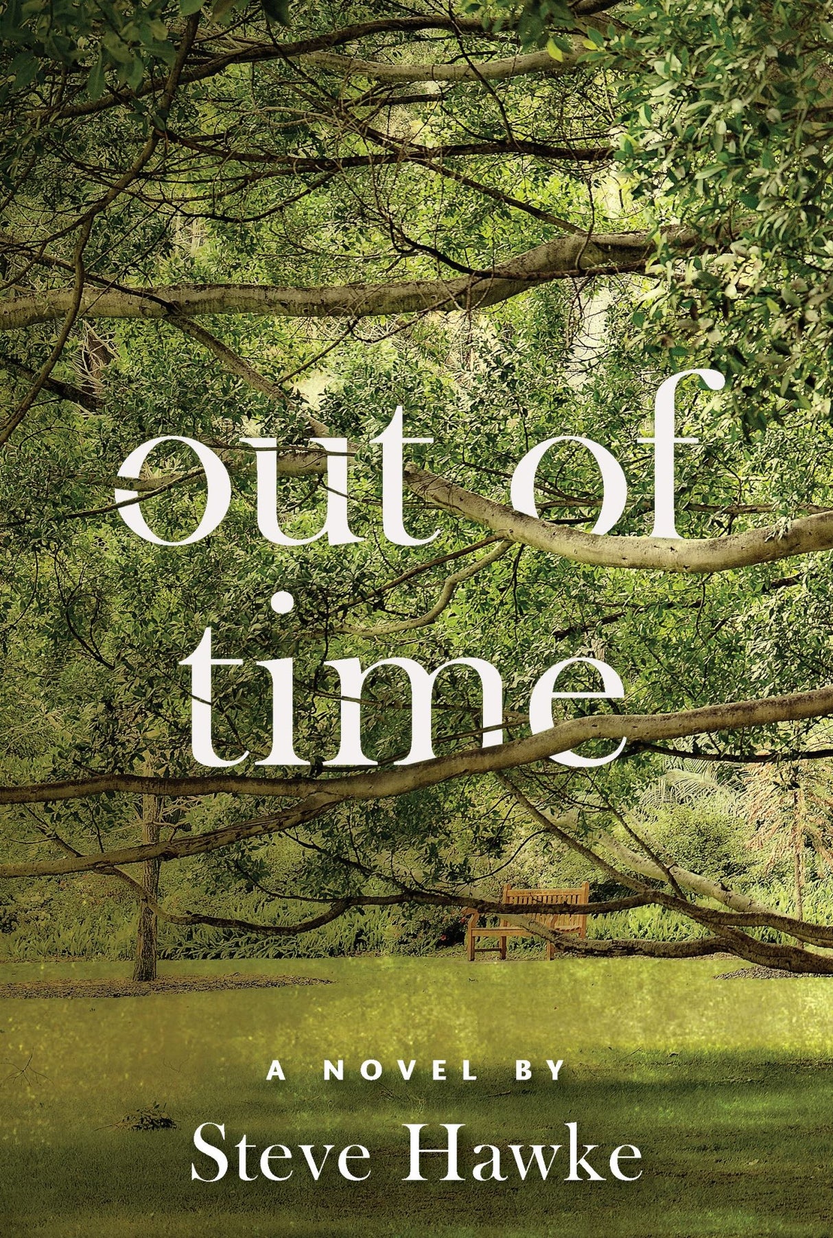 Cover of 'Out of Time', a novel exploring love, aging, and memory loss in a heartfelt narrative by Anne and Joe.