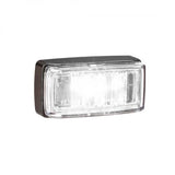 9-33V MDL80 LED FRONT END OUTLINE MARKER WHITE BLK B 2.5M - NARVA