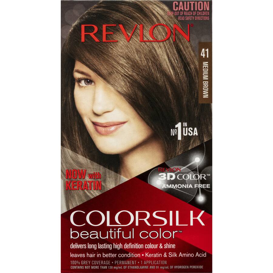 Revlon Hair Colour 41 Medium Brown - 1ea