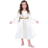 Enchanting angel costume for girls aged 3-4, featuring a glittery dress, oversized wings, and a charming headpiece.