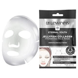 Hydrating face mask with Jellyfish Extract for youthful skin, using Bio-Cellulose for a perfect second-skin fit.