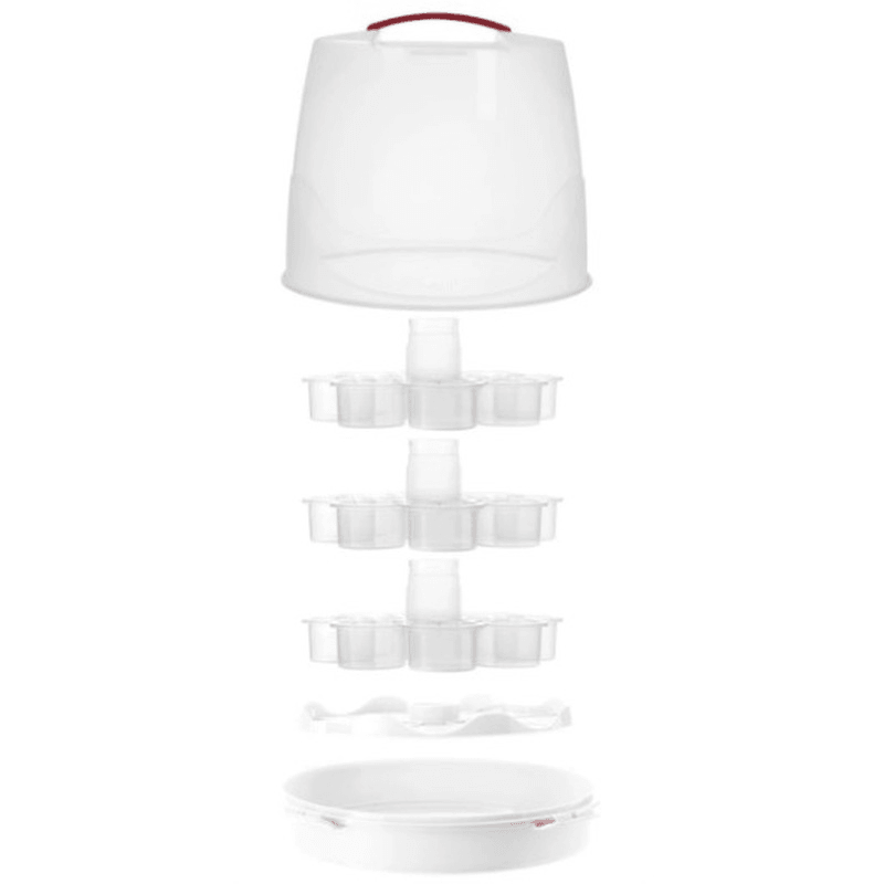 Avanti Universal Cupcake And Round Cake Carrier 24 Cup