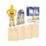 Wood Worx Sw C-3Po R2-D2 Kit
