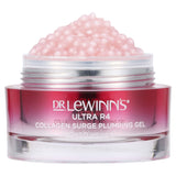 Dr. LeWinn's Ultra R4 Collagen Surge Plumping Gel with collagen pearls for deep hydration and visibly plumper, youthful skin.