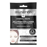 Dr. LeWinn's Jellyfish Collagen Face Mask offers intense hydration and youthful skin with Bio-Cellulose technology for a perfect fit.