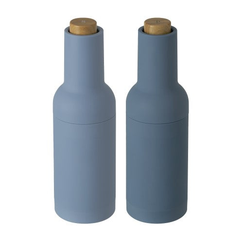 Electric Salt and Pepper Mill Set - Wilkie Brothers 22cm (Blue)