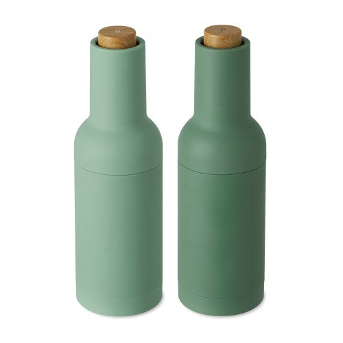 Electric Salt and Pepper Mill Set - Wilkie Brothers 22cm (Green)