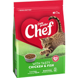 Chef Dry Cat Food Chicken & Fish 2kg