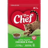 Chef Dry Cat Food Chicken & Fish 2kg