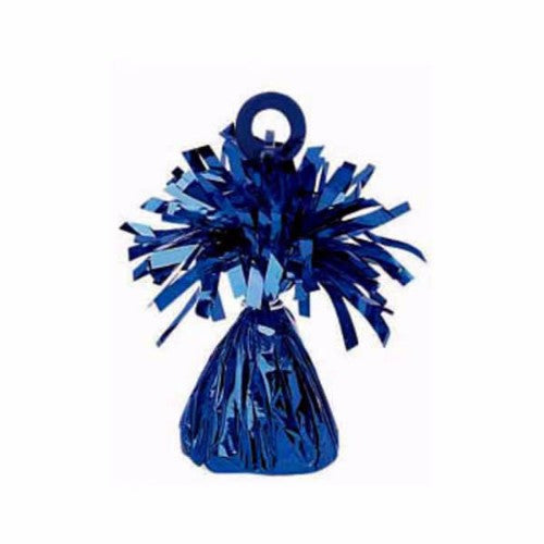 Balloon Weight Blue Mylar PER EACH