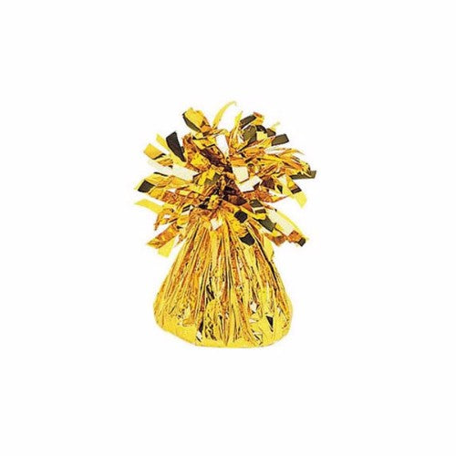 Balloon Weight Gold Mylar PER EACH