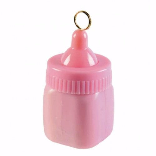 Balloon Weight Baby Bottle Pink