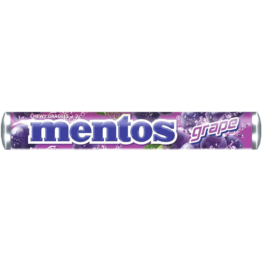 Mentos Grape 37g - Pack of 24