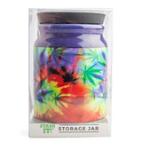 Large Rainbow Weed Storage Jar - Stash It!