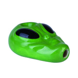 Alien Mini Ceramic Pipe - Wacky Bowlz - Pack of 3