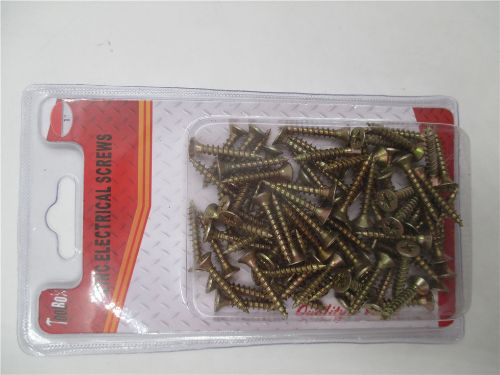 1" Zinc Electrical Screws - 130g (12 Packs)
