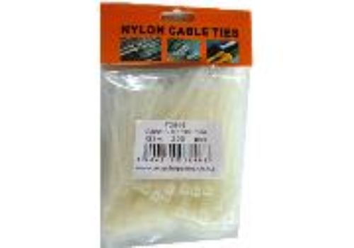 Cable Ties - 4"X 10cm White (12 Packs)