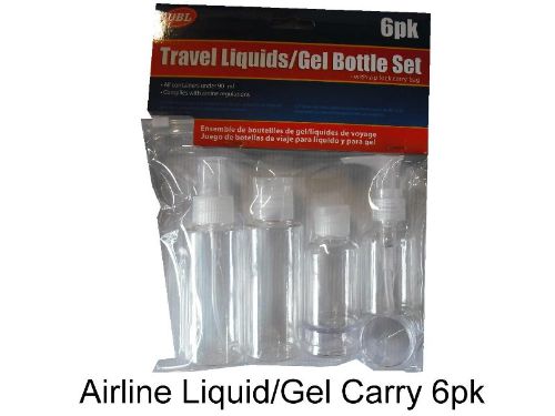 Travel Bottle Containers (3 Sets)