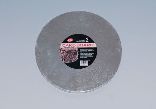 Cake Board - 25cm Silver (24pcs)