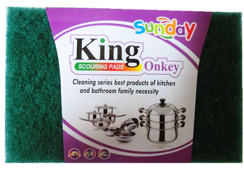 Green Scourer - 15 X 10 X 0.8cm (60pcs)