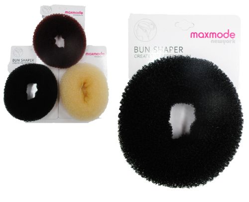 Hair Donut Bun Maker - 9cm (Set Of 3 Assorted)