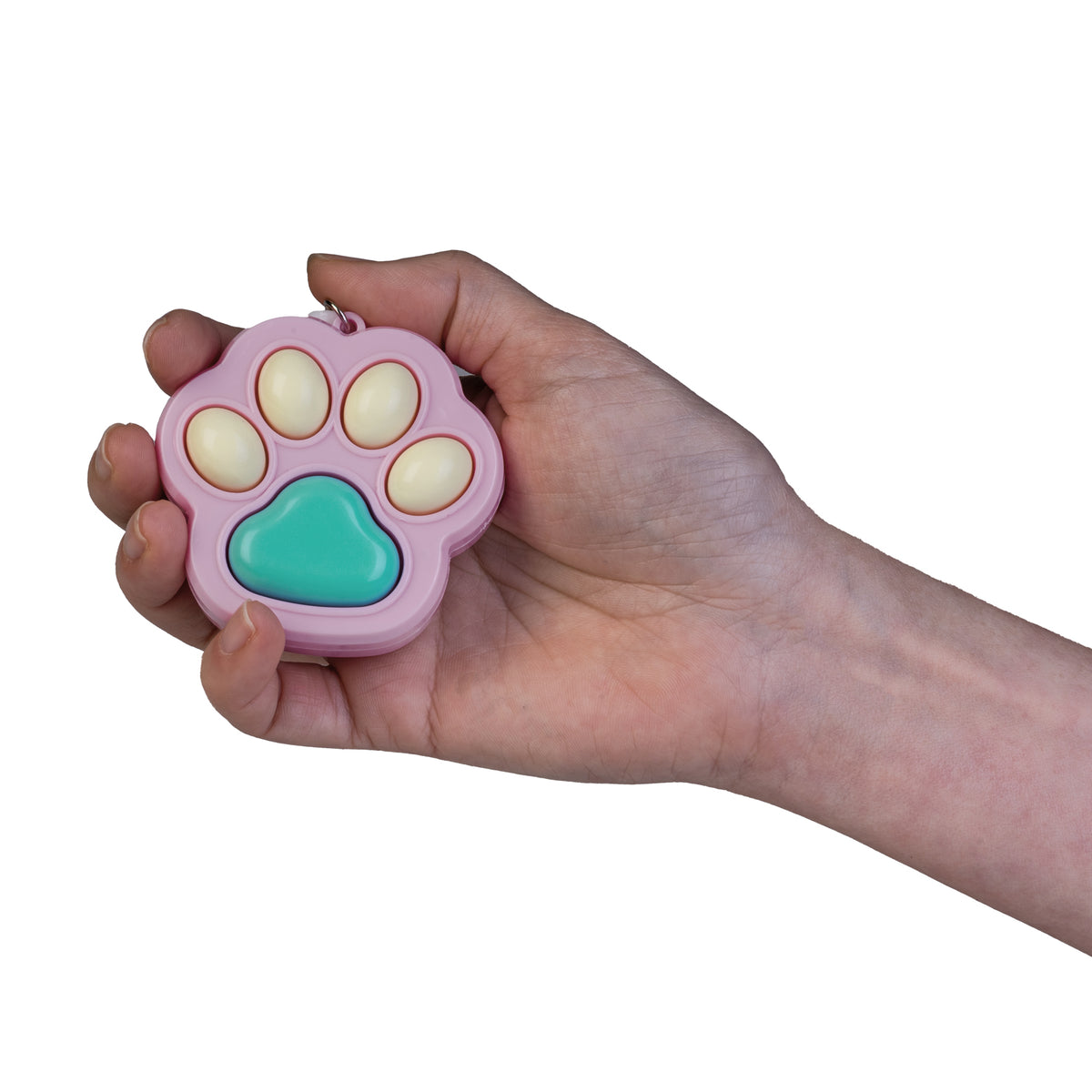 Cat Paw Click Fidget Keychain - Pack of 24