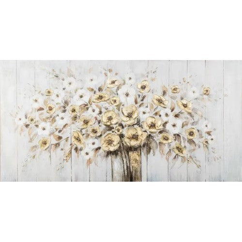 Painting - Flower (White)