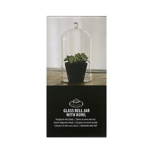 Bell Jar Glass w/ Bowl (13cm)