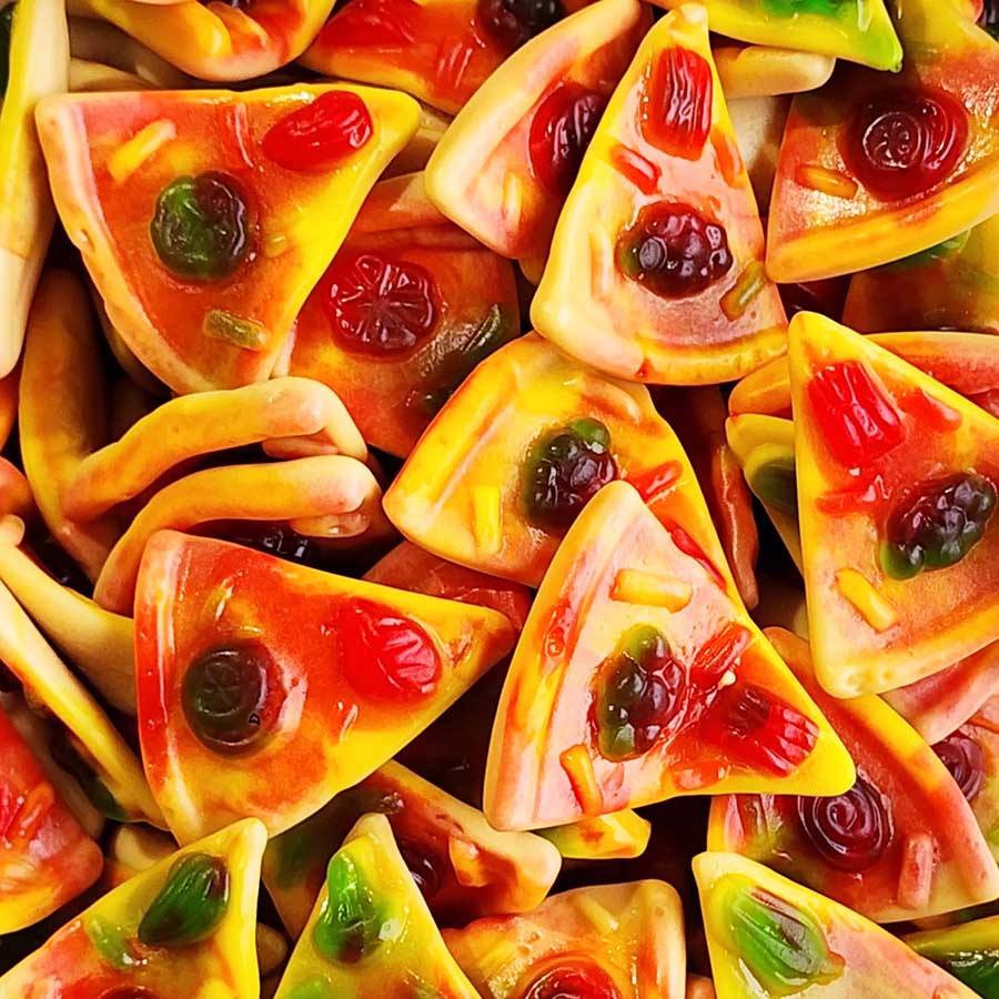 Kiwi Delights Gummy Pizza - 2kg Bag
