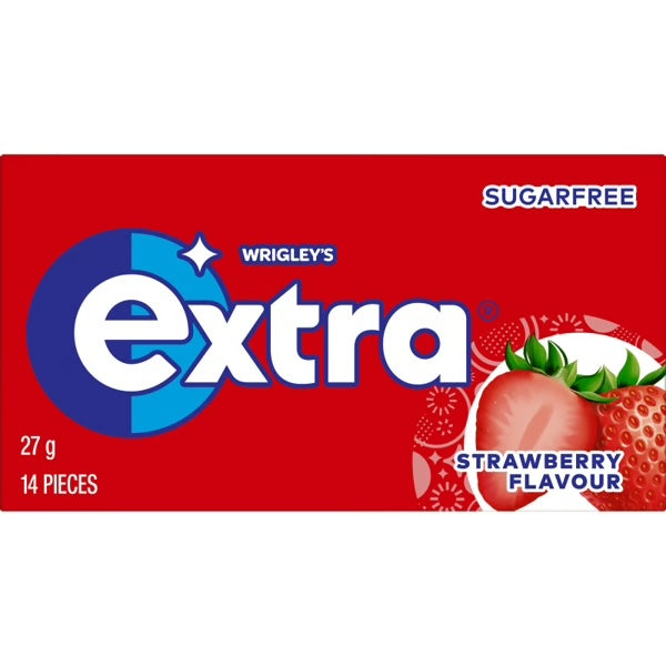Extra Envelope Strawberry 27g - Pack of 24