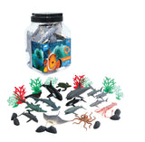 OCEAN ANIMALS Toy Set - AP (30PC BUCKET)